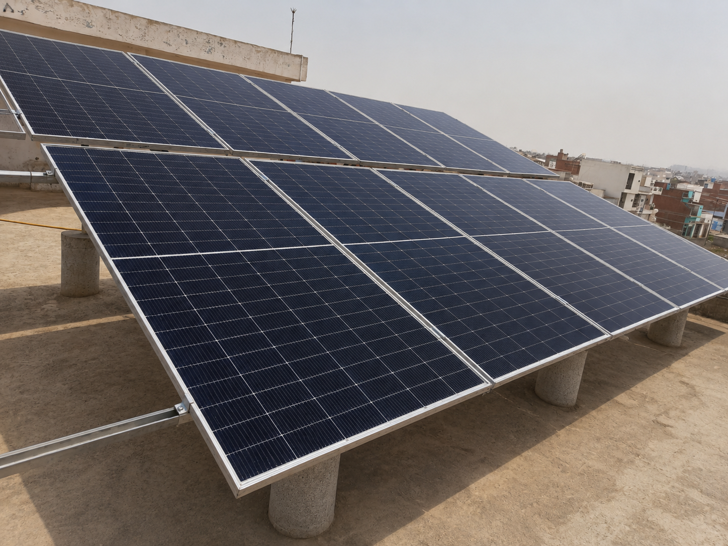 Solar Panel Setup